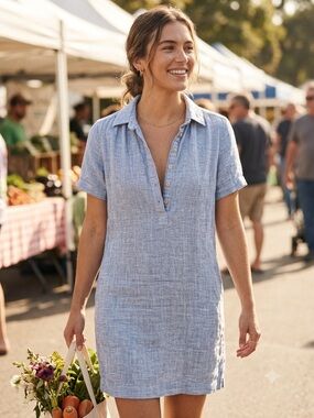 Faherty women dress linen Subcategory Classification